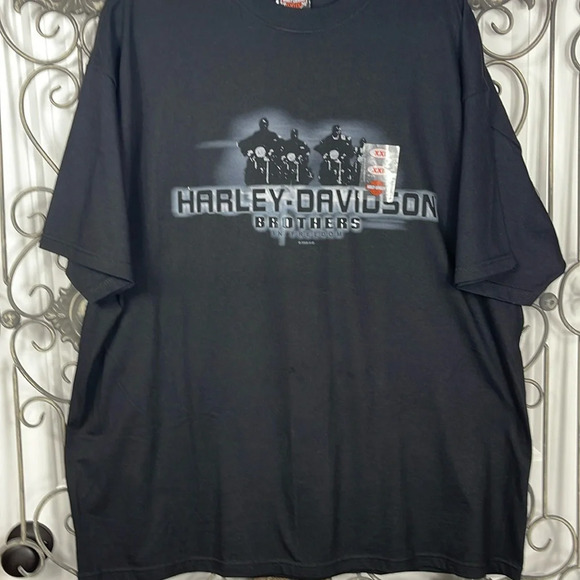 Harley Davidson Men’s T-Shirt, Brother Ride,2008 Sz- 2X - Picture 2 of 12